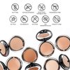 bellapierre Compact Mineral Foundation SPF 15 | Vegan & Cruelty Free | Full Coverage | Hypoallergenic & Safe for All Skin Types | Oil & Talc Free - 0.35 Oz - Chocolate Truffle