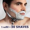Gillette ProGlide Razor Refills for Men, 5 Bladed Razor for a Close Shave, with Precision Trimmer and Lubrastrip, 12 Razor Blade Refills