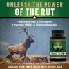 XL Science Ruttin Buck - Size Enhancement Pills for Men - Boost Stamina, Performance, Drive & Energy- Add inches Fast- 4"-6” Gains- Thickness and Length - Natural, Safe and Effective- 60 Tablets