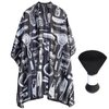 TONGTLETECH Hair Cutting Cape with Neck Duster Brush, Professional Salon Barber Cape, Hairdressing Accessories