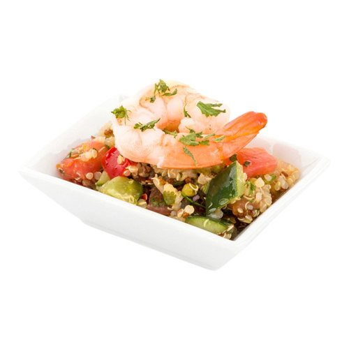 Restaurantware 3.9 x 2.8 Inch Appetizer Plates 10 Oven-Safe Rectangle Plates - Freezer-Safe Dishwasher-Safe White Porcelain Mini Plates Stain-Resistant For Desserts Samples Or Tastings