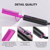 DAN Technology Dual Voltage Ceramic Hair Straightener and Styling Comb - For Lace Front Wigs, Black Hair, and More