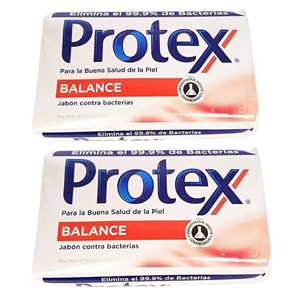 2 Pack Protex Balance Soap Bar Jabon for a Cleaner Skin