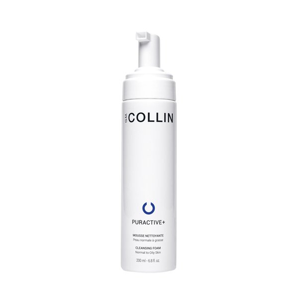 G.M. Collin Puractive+ Cleansing Foam | Foaming Face Wash for Oily or Acne Prone Skin | Hydrating Cleanser with Salicylic Acid