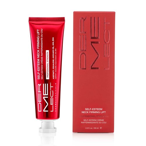 Dermelect Self-Esteem Neck Firming Lift Professional for Neck - Anti Aging Cream with Agefinity, ...