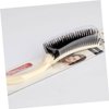 Beavorty 2pcs Hair Teasing Comb Black Handles Haircutting Comb Handle Hair Comb Scalp Comb Woman Hair Comb Evening Makeup Comb Plastic Curly Hair Comb Dedicated Curling Comb Brush