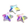 AD Beads Top Czech AB Crystal Multi-Shape Flatback Rhinestone Nail Art Decoration DIY (50 Pcs, 34. Star 8x8mm)