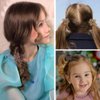ATODEN Small Flower Hair Accessories: 10Pcs Daisy Claw Clips - 1.6" Matte Tiny Jaw Clips for Thick, Medium and Thin Hair - Cute for Women and Girls