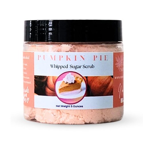 Sugar Scrub Soap Whipped Cream (Pumpkin Pie)