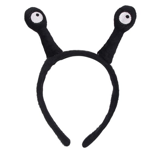 Uonlytech Toddler Headband Snail Antenna Headband Black Funny Eye Headband Hair Hoops Animal Ear Headband Masquerade Costume Hair Band for Photo Props Womens Headbands