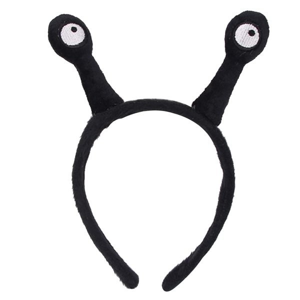 Uonlytech Toddler Headband Snail Antenna Headband Black Funny Eye Headband Hair Hoops Animal Ear Headband Masquerade Costume Hair Band for Photo Props Womens Headbands