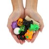 Halloween Mochi Squishy Toy 50pcs -Mini Squishy Toys in Unique Halloween Shapes, Bulk Party Favors for Kids, Fidget Stress Ball, Classroom Prizes, Goodie Bag Fillers, Trick or Treat