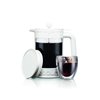 bodum Bean Cold Brew Coffee Maker, 51 Oz, Bright White