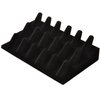 Bocar Black Velvet Finger Ring Display Showcase Organizer Holder Jewelry Storage Counter (18JZZ)