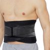 NeoTech Care Neoprene Back Brace for Optimal Support and Pain Relief - Adjustable Compression Belt for Lumbar Stability - Comfortable and Breathable Lower Back Support (Black, Size M)