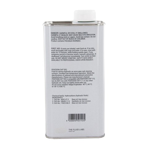 Pentosin 8403107 CHF 202 Synthetic Hydraulic Fluid, 1 Liter