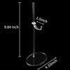 UCanaan 5 Pcs Doll Stand Display Holder for Dolls Transparent Model Support Frame Prop Up Girl Dolls Suitable for 11''-18'' Inch 1/6 1/4 Dolls Accessories doll stands doll display case
