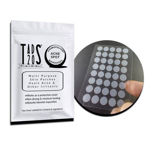 [40] Acne Dot Pimple Patches [8mm SMALL] Cystic Acne Patch, FACE Spot Dots, Zit Stickers, Acne Spot Treatment, tads20