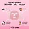 SKIN GYM Cryo Chill Ice Face Mask with Ice Beads - Ice Mask For Face with Custom Straps for Advanced Cold Therapy, Face Ice Pack for Dark Circles & Face Depuffer, Facial Care Spa Gifts for Women