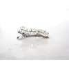 Small crystal alligator hair clip for fine thin hair (Clip quantity: 1 clip)