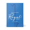 D’Addario Woodwinds Royal Bass Clarinet Reeds, Strength 2.5, 10-pack