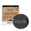 Niyok Natural Cosmetics Solid Moisturizing Face Wash Bar, For Normal to Sensitive Skin, Patchouli Scent, 80g