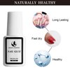 MAGIC ARMOR Super Strong Nail Glue for Acrylic Nails,Nail Tips and Press On Nails Brush on Nail Glue for Press On Nails Ultra Quick Long Lasting Acrylic Nail Glue for Broken Nails Fake Nail Glue Gel