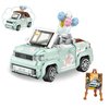 HOUXIPUPY Mini-Cabriolet Car Building-Blocks Set- Technic Mini 2 in 1 Vehicle Vacation Car Model Construction Building Blocks Collection Set 779 PCS for Adults and Family