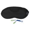 Lewis N. Clark Comfort Eye Mask with Ear Plugs (Black)