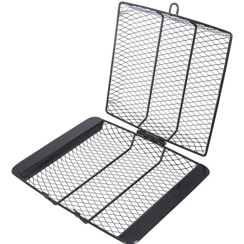 Char-Broil Non-Stick Grill Basket, Black,Silver