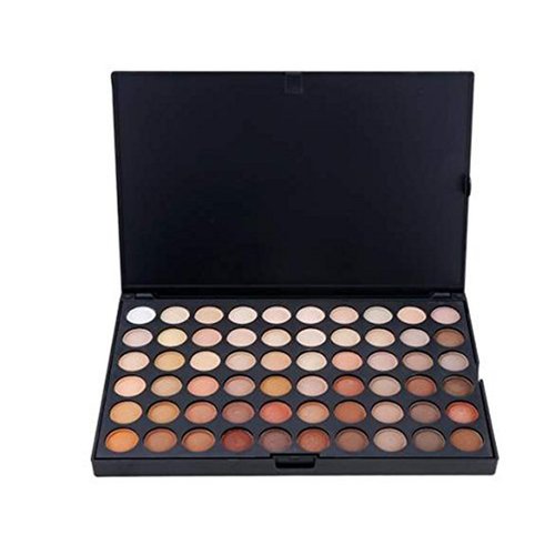 Pure Vie Professional Hightlight Eyeshadow Palette Makeup Contouring Kit - 120 Colors Highly Pigmented Warm Matte Shimmer Natural Cosmetic Eye Shadows Pallet #4