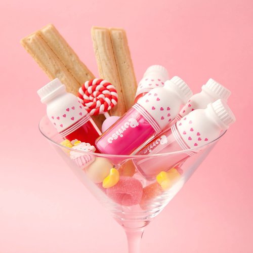 Puttisu Juicy Lip Gloss, Natural Moisturizing, High-Gloss, Long Lasting, Sweet Fruit Scent (#02 P...