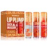 3 Colors Duck Lip Plump High Pigment Plumping Lip Gloss, Hydrating Fat Lip Oil Shiny Transparent Lip Plumper Gloss, Nourishing & Non-sticky Long Lasting Fresh Lip Gloss - Vegan Lip Makeup (A#)