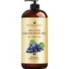 Handcraft Blends Grapeseed Oil - 16 Fl Oz - 100% Pure and Natural - Premium Grade Oil for Skin and Hair - Carrier Oil - Hair and Body Oil - Massage Oil - Cold-Pressed and Hexane-Free