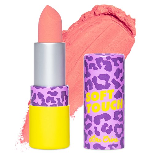 Lime Crime Soft Touch Comfort Matte Lipstick, Punked Up Peach (Bright Peach) - Flirty Retro Shade...