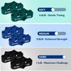 FitBeast Hand Grip Strengthener, Finger Exerciser, Forearm Strengthener Kit - 9 Pack, Targeted Hand & Forearm Strength, Relief & Recovery Kit (Deep Blue)