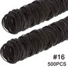 AMUU Rubber Bands black 500pcs #16 Small Rubber Band for Office money School Home size16 Elastic Band 38m m rubber bands