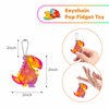 Dinosaur Party Favors Pop Fidget Toys Bulk Its 30PCS Dino Party Favors for Kids 4-8 Supplies Mini Pop Keychain It Fidget Toy Packs Fidgets for Classroom Prizes Birthday Decorations Goodie Bag Stuffers