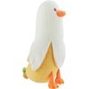 Banana Duck Plush Toy-12'' Weighted Duck Stuffed Animals, Elastic Duck Plush Stuffed Animals Banana Plushie Hugging Pillow, Throw Pillow, Body Pillow, Room Decoration Gift for Kids Girls Boys