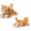 12 Inch Cute Cat Plush Toys Kitten Stuffed Plush Toys Animal Kitten Doll (Orange)