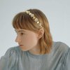 Aileam Headband Diamond Hair Band Baroque Gold Hair Hoop Fashion Metal Hair Accessories for Women and Girls