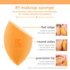Real Techniques Iconic Blend + Set Makeup Sponge Duo, Makeup Blending Sponges, For Liquid, Cream, & Powder, Cloud Skin, Powder Sponge & Foundation Sponge, Packaging May Vary, 2 Count