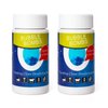 2 Pcs Pipe Dredge, Bubble Bombs Drain Cleaner, Powerful Sink and Drain Cleaner Magic Bubble Bombs Fast Foaming Pipe Cleaner Powder Dredge Agent for Kitchen Toilet Pipeline Quick Cleaning Tool