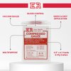 Ever Ready First Aid Compressed Sterile Gauze, 6-Ply Emergency Medical Dressing for First Aid Kits – 4.5” x 4.1 Yards - 10 Pack