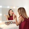 Vanity Lights for Mirror,Premtess Hollywood Style Vanity Lights with 14 dimmable Bulbs,Adjustable Color & Brightness,USB Cable(No Mirror Include)