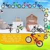 Kugliwa 16 Pcs Mini Finger Bikes Miniature Bicycle Toy Extreme Sports Mountain Bike Metal Game Set for Kids Adults Creative Game Cake Topper Favors Gifts, 8 Colors