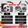 Ganbaro® Face Painting for Halloween Face Makeup Kit with Tools Oil Based Black White Red Body Painting Liquid Fake Blood Paste Painting Cosmetic Bag for Halloween, Art Cosplay, Dress Up Party