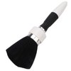 Neck Duster Soft Hair Brush Hairdressing Cutting Hair Styling Dust Cleaning Brush Hairdresser Neck Brush Hairdresser Accessory Brush(white)