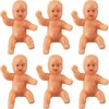 SHAOQINLIN 30 Pieces King Cake Babies 1.2inch Mini Plastic Babies Suitable for Baby Shower Ice Cube Games Mardi Gras Party Decorations (Latin)