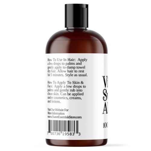 Organic Unrefined Sweet Almond Oil | 4oz Imported From Italy | 100% Pure | Cold Pressed | Hexane Free | Natural Moisturizer |Great For Hair, Skin & Nails | Carrier Oil | Great To Dilute Essential Oils